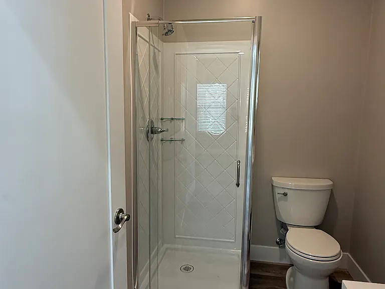 Front Bathroom with walk-in shower