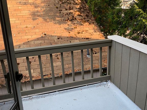 Private balcony
