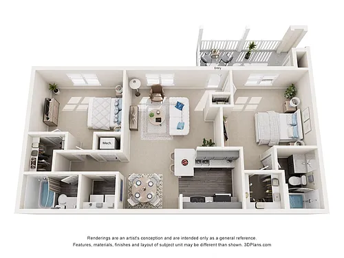 Floor plan B2