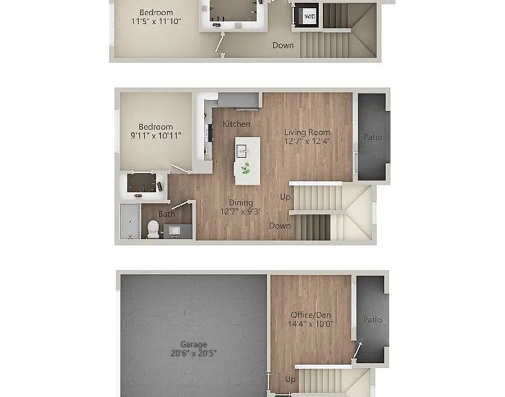 The Sawyer Providence Farm - C2TH - 3 Beds - 3 Baths - 1712 Sq. ft.