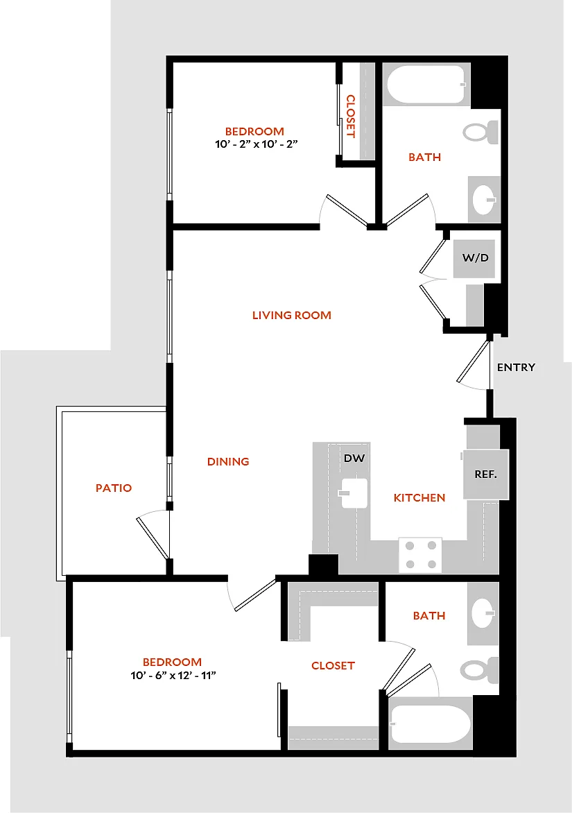 Floor plan Plan 2A