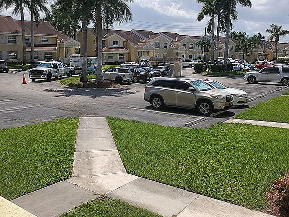 Parking space left side