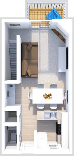 Floor plan California 211b