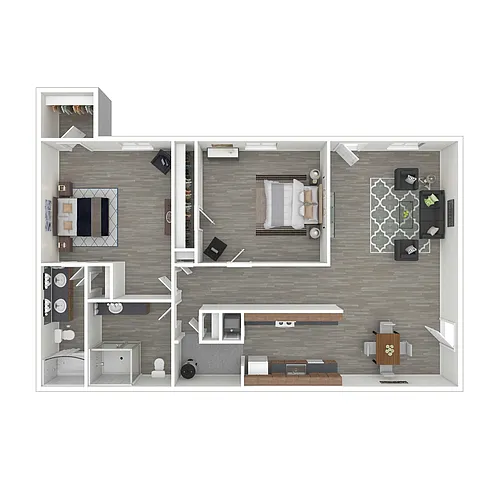 Floor plan 2X2
