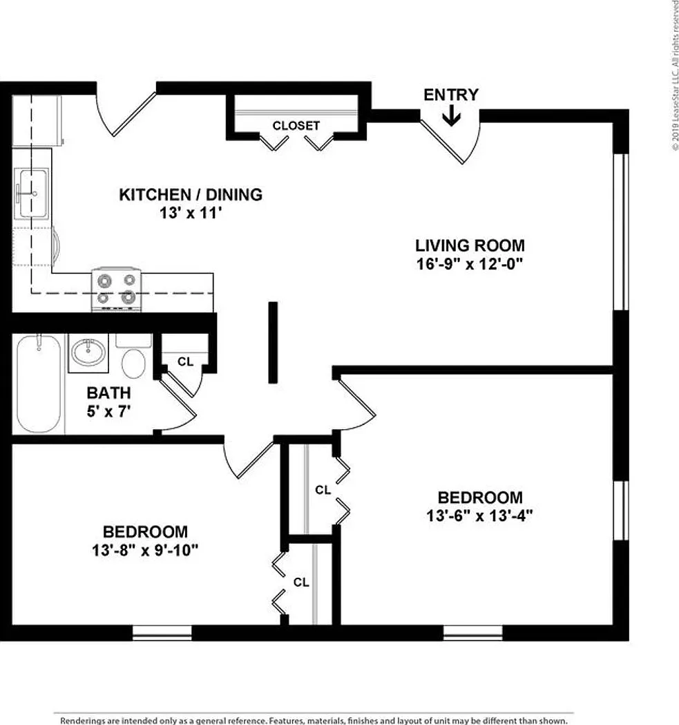 2-bedroom w/H&HW * One Block to BU — Photo 2