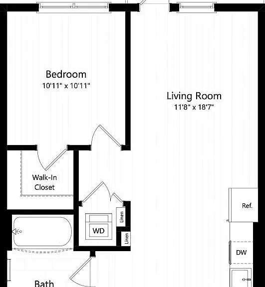 2-A1.2a floor plan The Charlie Mar Vista