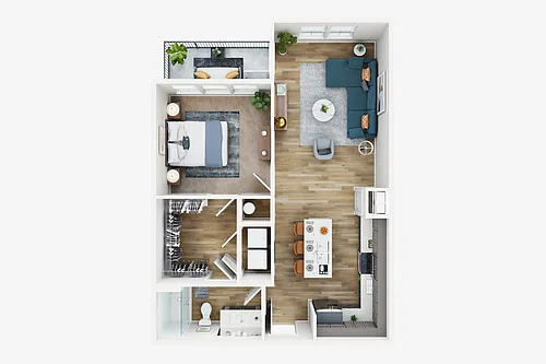 Floor plan The Saddle
