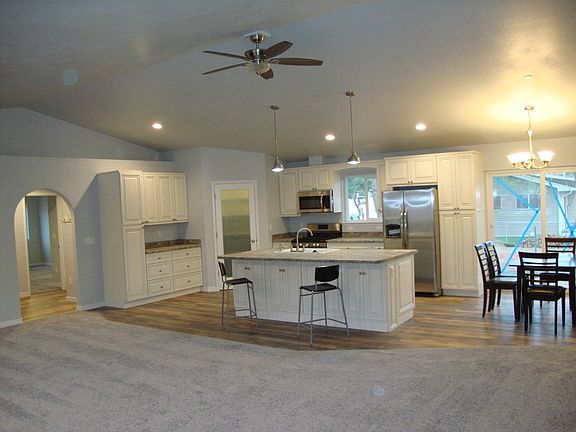 Kitchen, Pantry door, access to bedroom