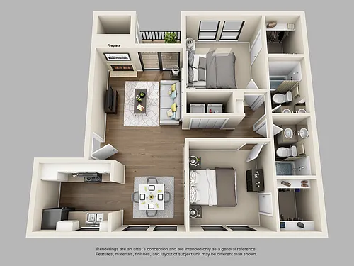 Floor plan B2 883