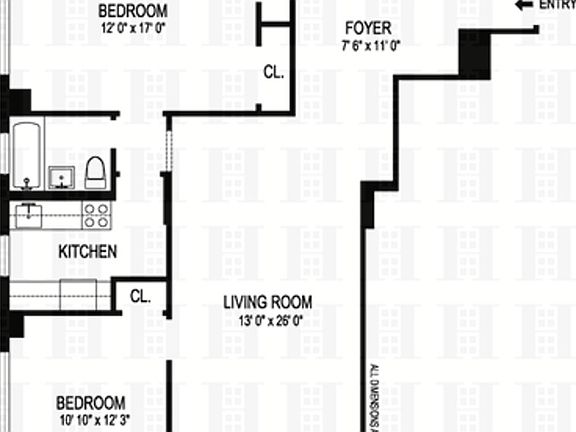 2nd image of 201 E 19th St APT 15H