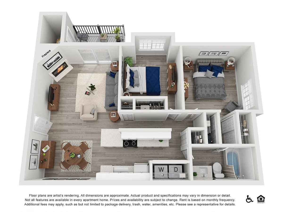 Floor plan 2x1 Renovated