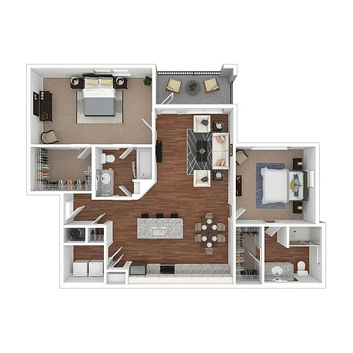 Floor plan Oakwood