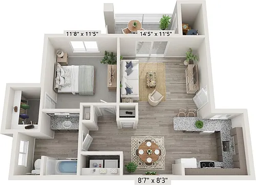 Floor plan Retreat