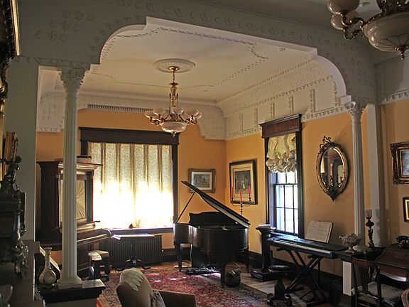 Great room looking east