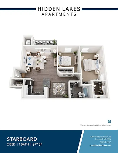Floor plan The Starboard