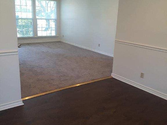 Dining room looking into living room