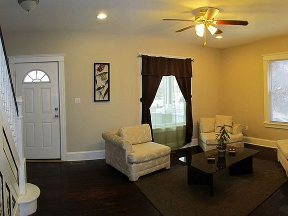 Formal Living Room - High Ceilings, Recessed Lights, Two Windows.