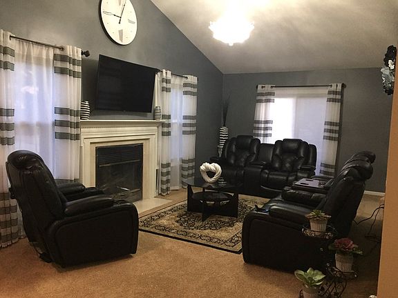 Living room view front door