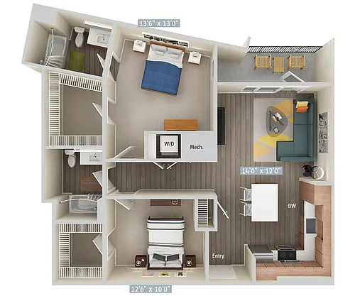 Floor plan B11-1029