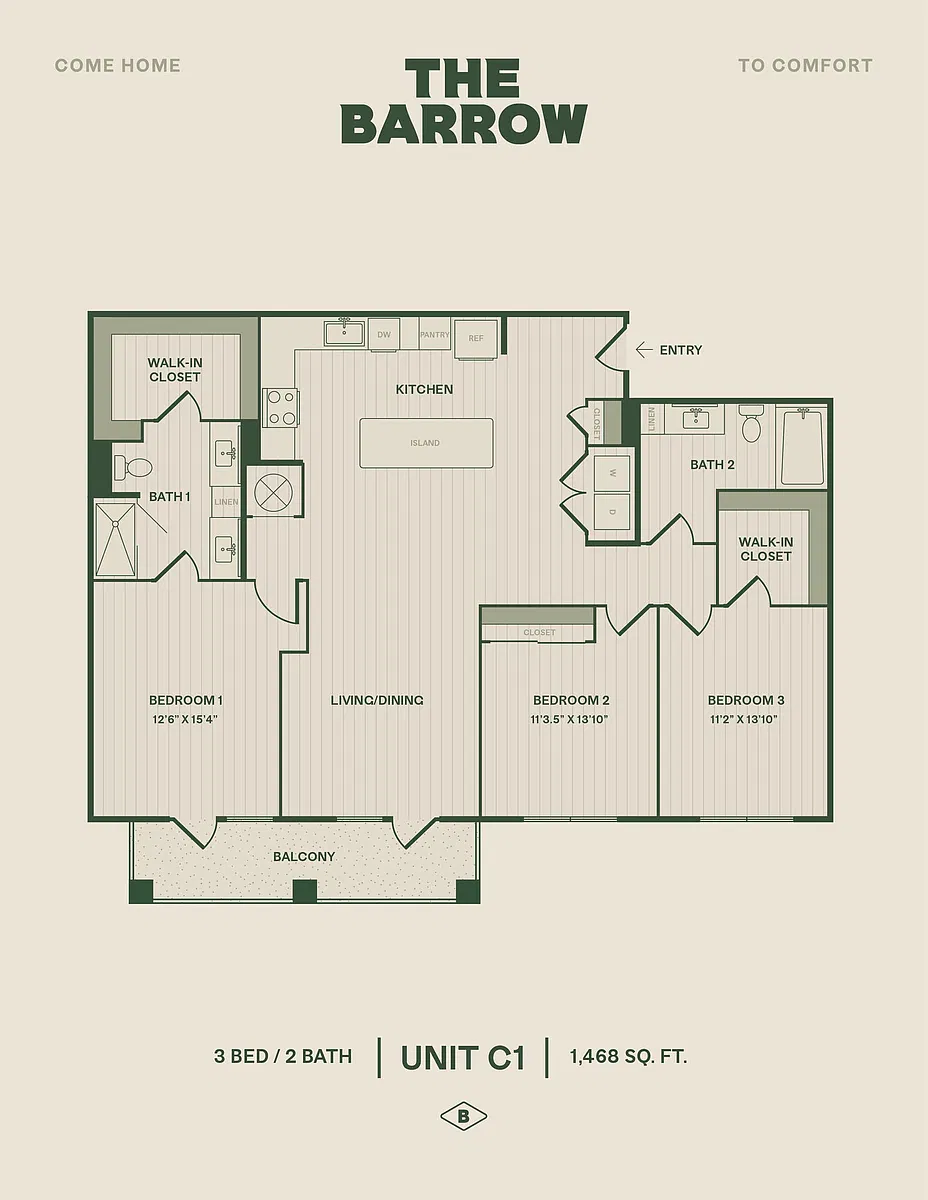 Floor plan C1