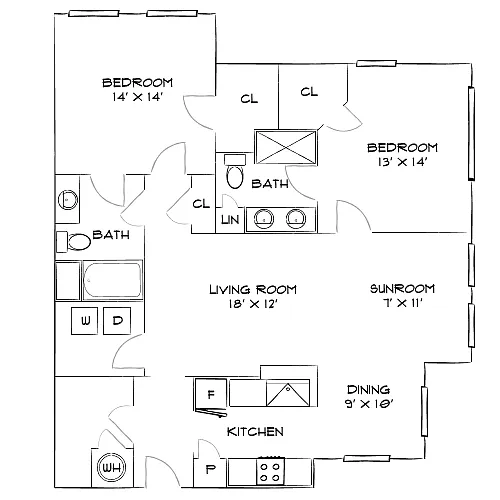 Floor plan Design 2F