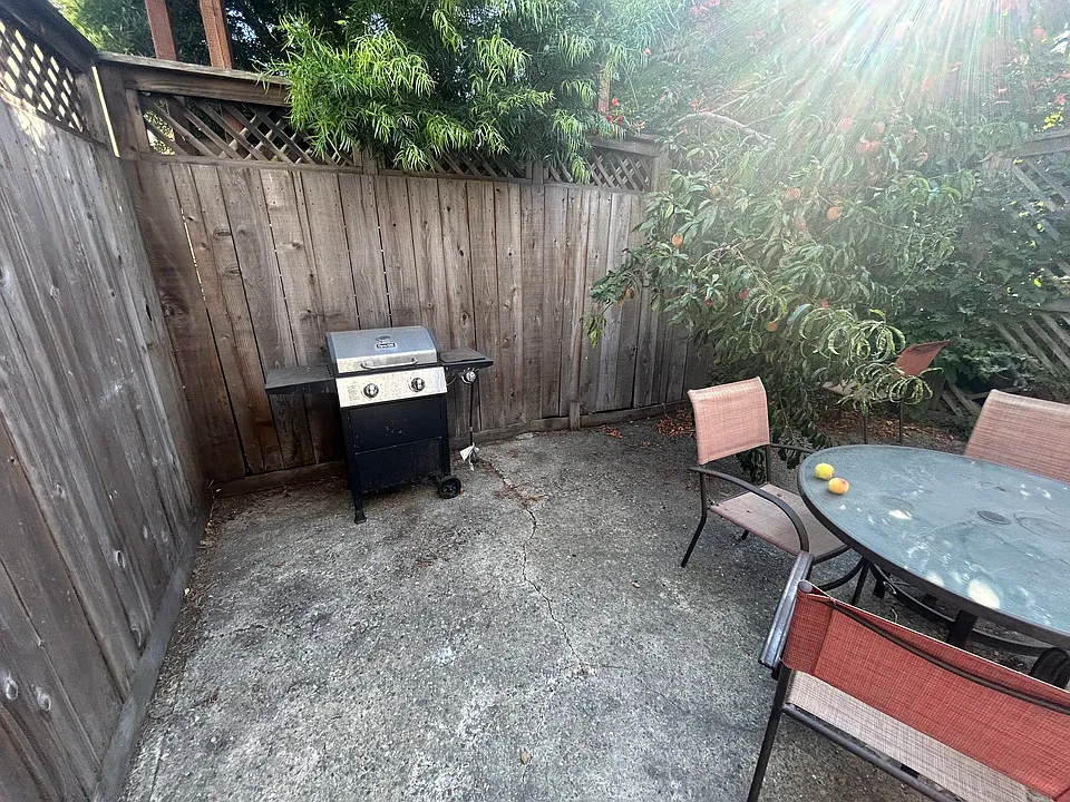 Private courtyard