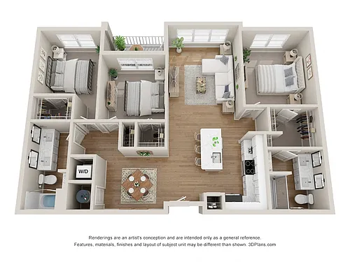Floor plan C1