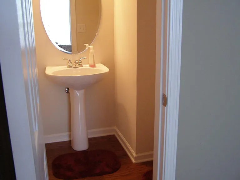 Downstairs half bath