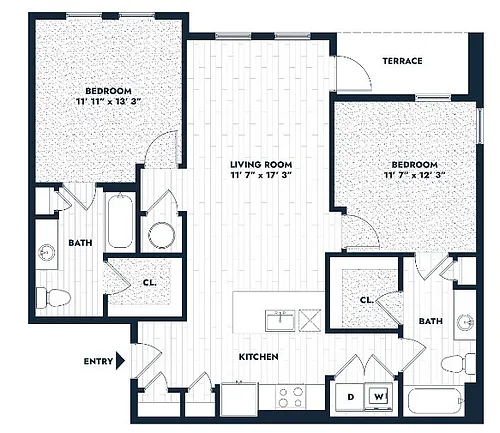 Floor plan B1