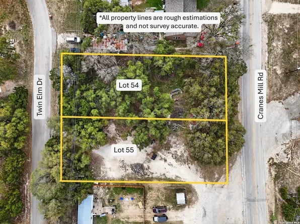 15728 Cranes Mill LOT 54,55, Canyon Lake, TX 78133