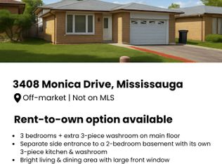 3408 Monica Dr, Mississauga, ON L4T3E7