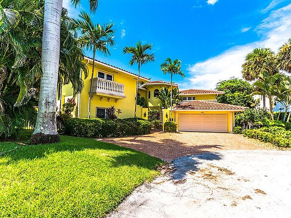 Lush tropical landscaping
