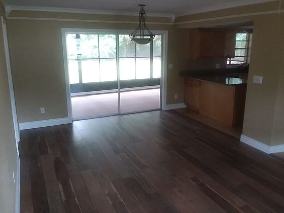 New living room floor