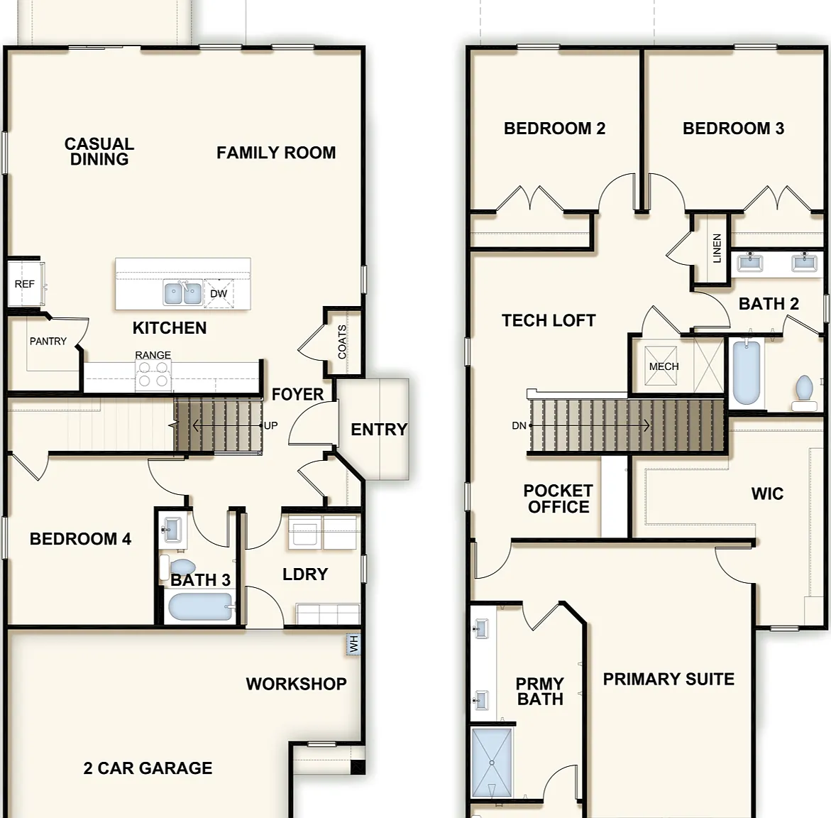 4 bed, 3.0 bath, 2239 sqft, $2,680 — Photo 2