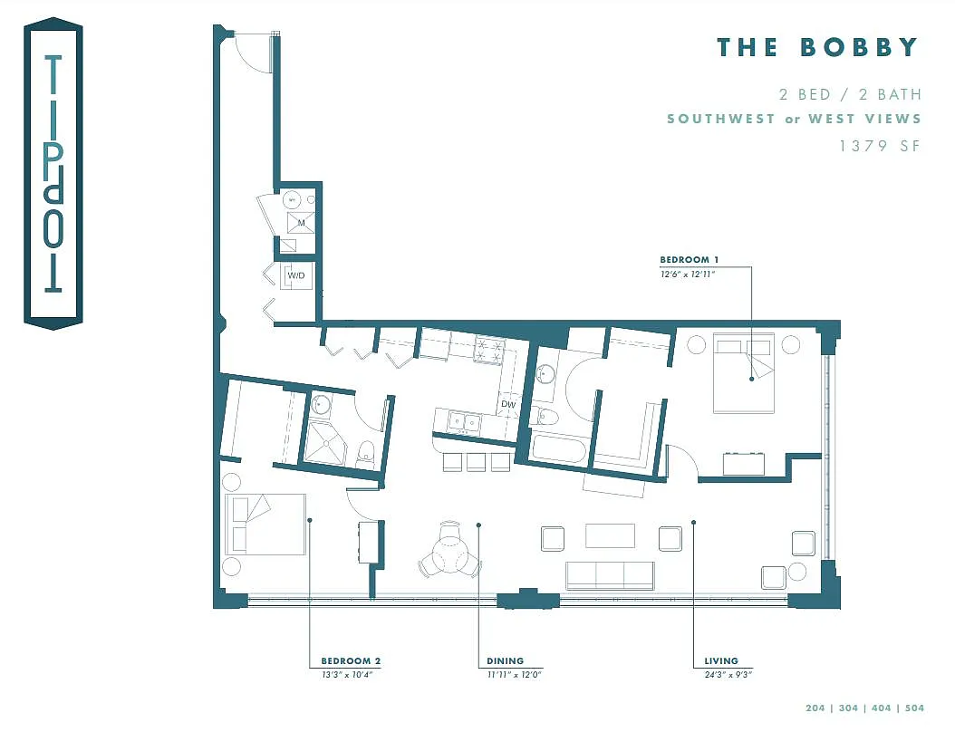 Floor plan The Bobby