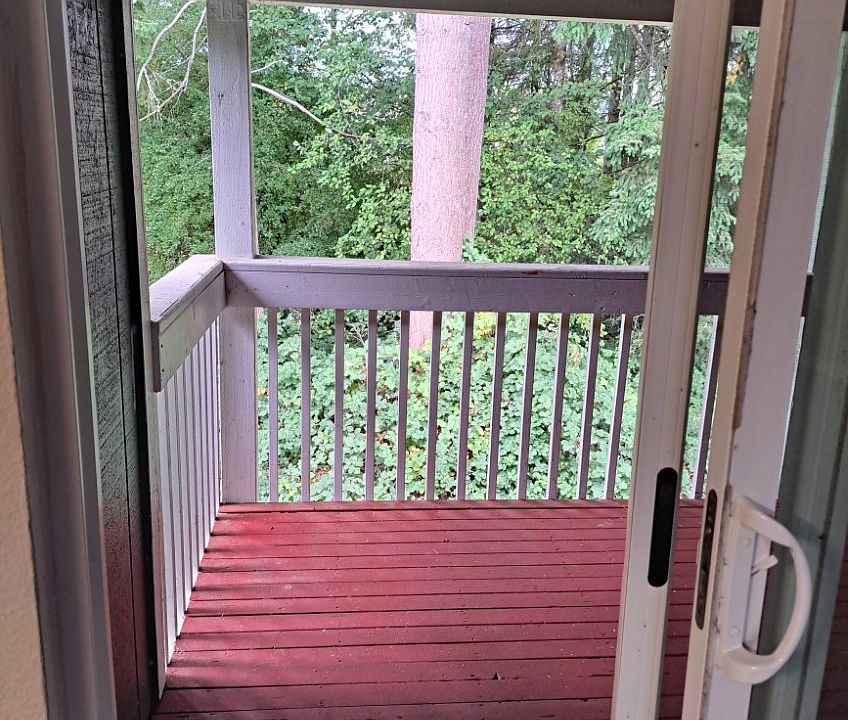 Private balcony