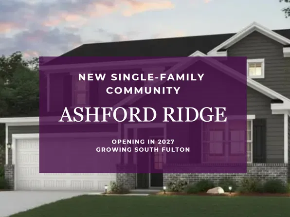 Homes Available Soon, Ashford Ridge
