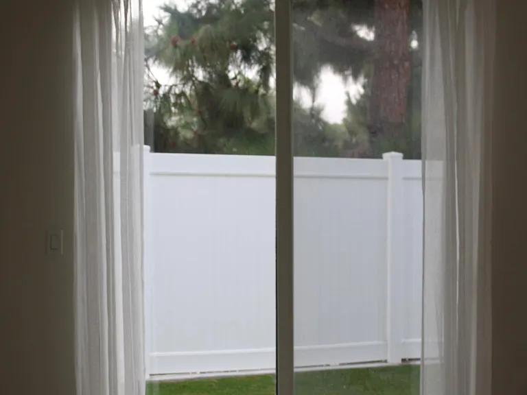 slider from living room to back yard