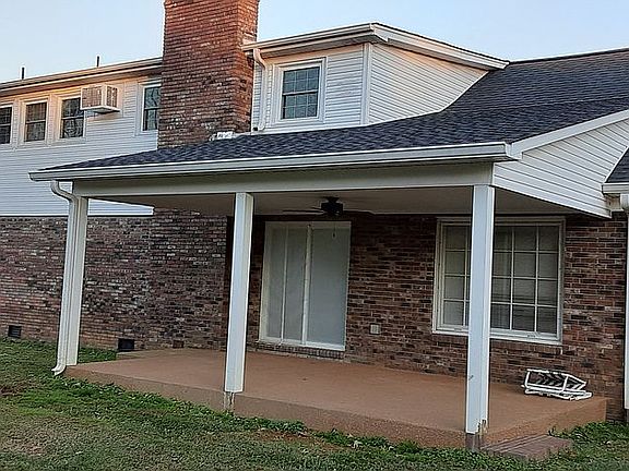 Back Porch with BBQ grill slab