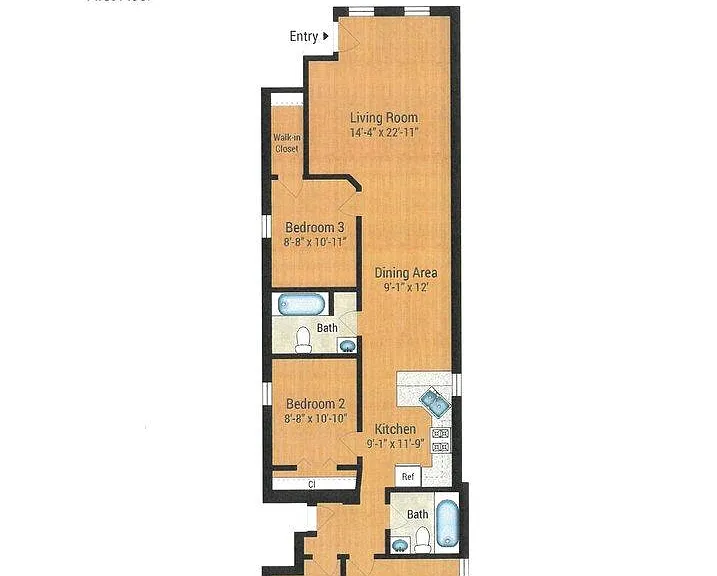 1858 W Cullerton St #1F — Photo 9