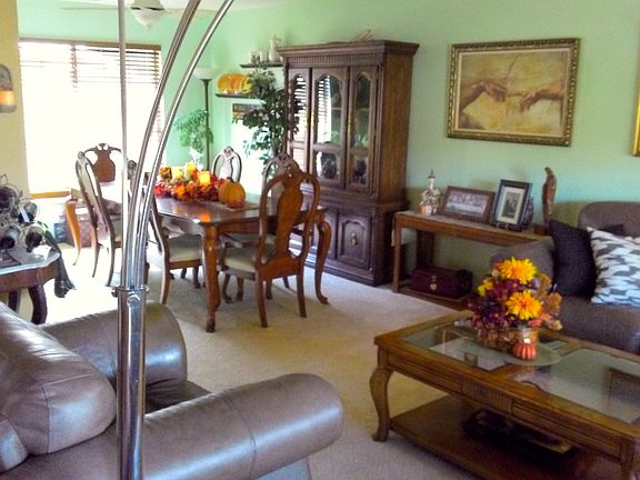 View of Living and Dining 
