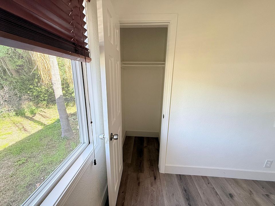 closet in the bedroom