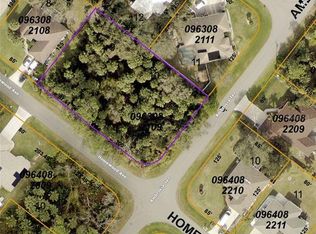 Homewood Ave LOT 9 & 10, North Pt, FL 34286