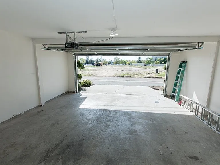 Two car garage (18 feet wide)