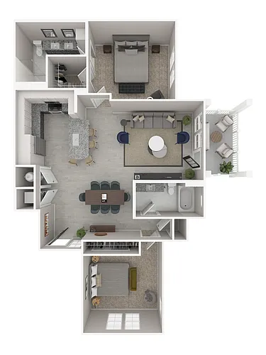 Floor plan The Ansel