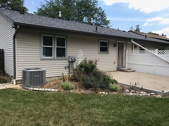 rear, including patio and fenced yard