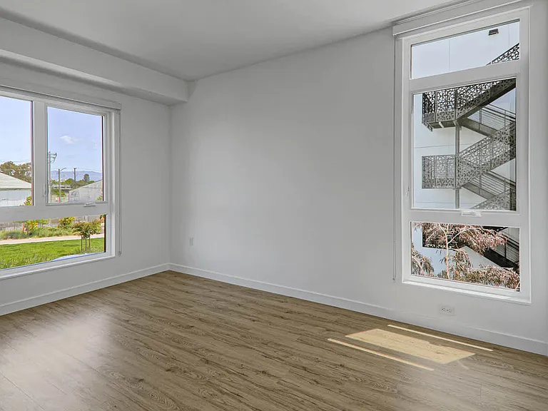Bedroom with Hard Surface Flooring