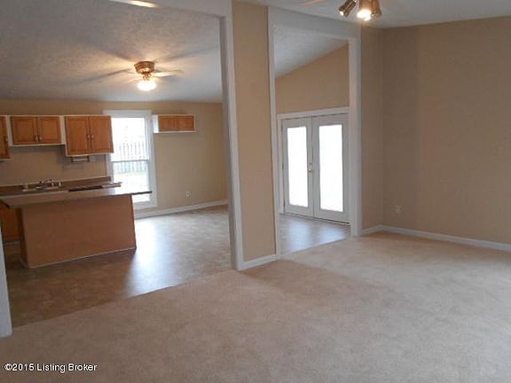 Open Concept between Kitchen & Family Rm