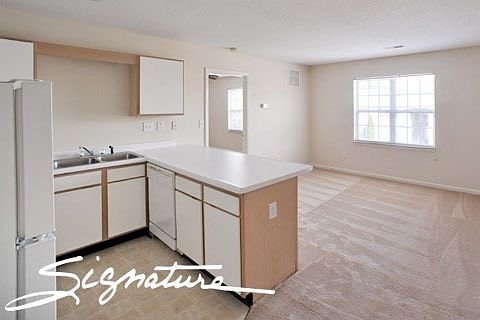 Open Kitchen & Living Room
