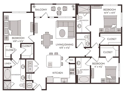 Floor plan C1